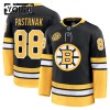 Maillot de Hockey Boston Bruins Fanatics Premium 100th Anniversary David Pastrnak 2024-25 Noir Troisième - Enfant Maillot de Hockey Boston Bruins Fanatics Premium 100th Anniversary David Pastrnak 2024-25 Noir Troisième - Enfant